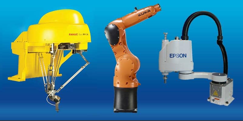 3 Types of Industrial Robots