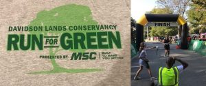Davidson Lands Conservancy Run for Green T-Shirt