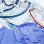 Personal Protection Masks, Gloves And Safety Glasses