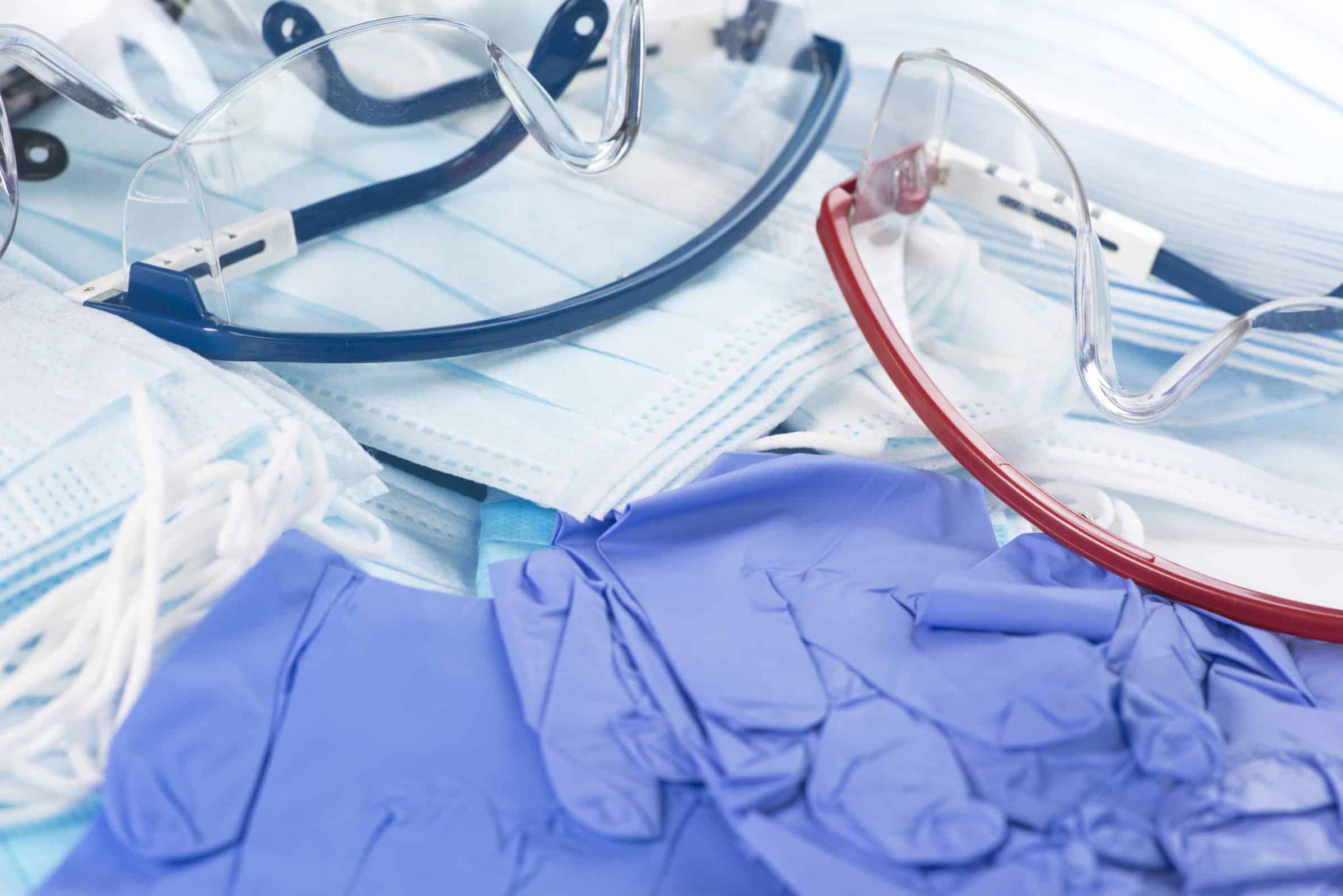 Personal Protection Masks, Gloves And Safety Glasses Keller Technology Corporation