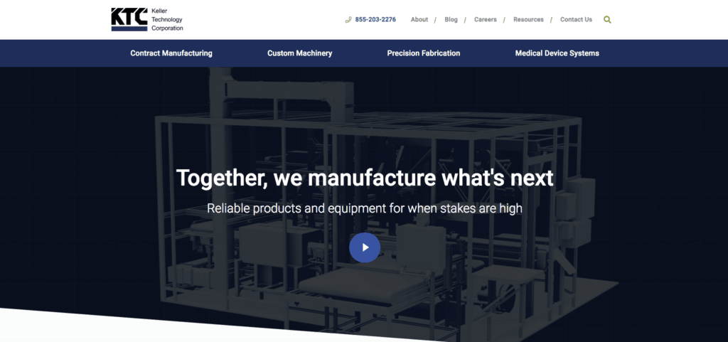 Keller Technology Corporation Homepage