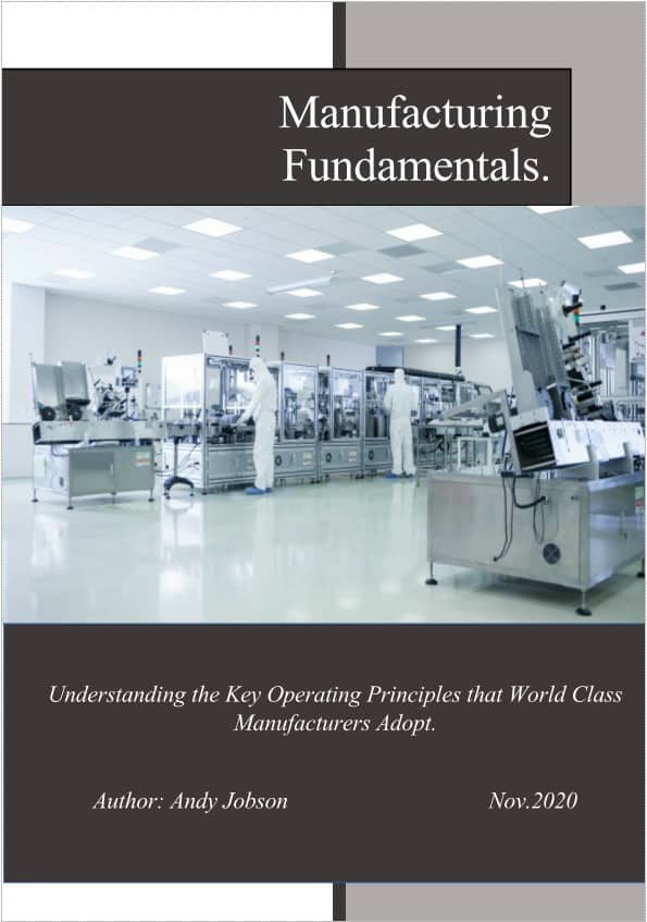 Manufacturing Fundamentals PDF Cover