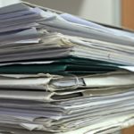 Documents stacked up