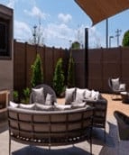 Courtyard Patio in Charlotte