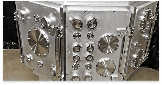 Custom vacuum chamber equipment