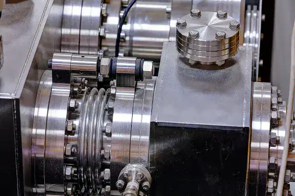 Close-up of machine