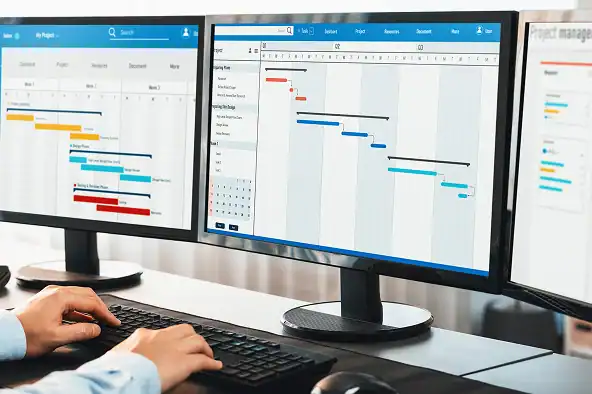 Project manager planning schedules